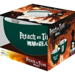 attack on titan - ciotola in ceramica - stemma