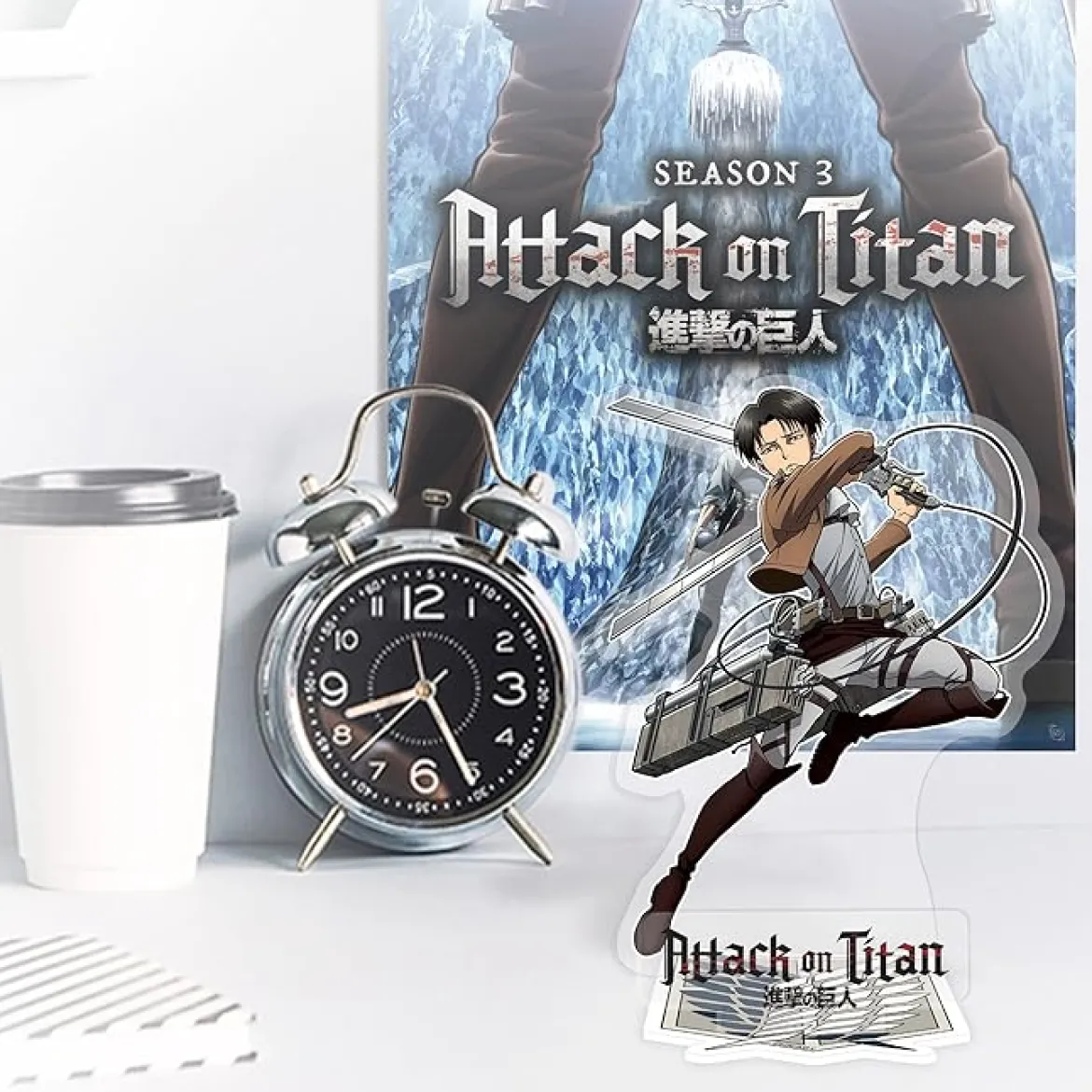 attack on titan - figure acryl - levi