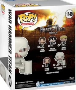 attack on titan - gigante martello 15cm - funko pop! 1449