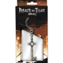 attack on titan - keychain 3d - eren's key