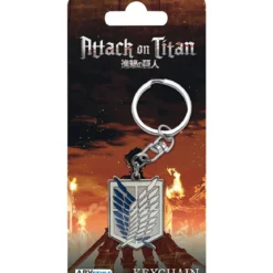 attack on titan - keychain - scouts