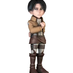 attack on titan - levi ackerman - minix collectible figurines