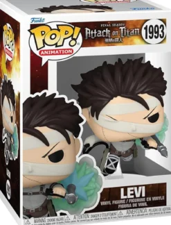 attack on titan - levi 9cm - funko pop! 1993