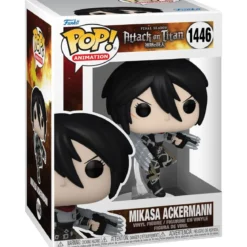 attack on titan - mikasa ackerman 9cm - funko pop 1446