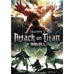 attack on titan - poster maxi 91,5x61cm - key art s2