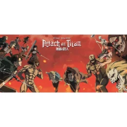 attack on titan - tazza 320ml - battle scene s4