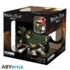 attack on titan - tazza termosensibile 460ml - titan s3