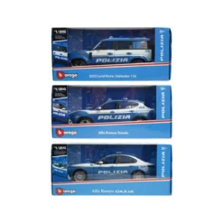 auto burago polizia 1:24 - un modello assortito