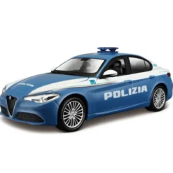 auto burago polizia 1:24 - un modello assortito