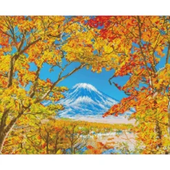 autumn mountain - diamond dotz intermediate dd13.027 72x56cm