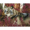 autumn wolf - diamond dotz squares dq12.001 57x42cm