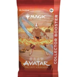 avatar: the last airbender - collector booster bustina da 15 carte (eng)