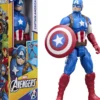 avengers personaggio 30cm titan hero - capitan america articolato