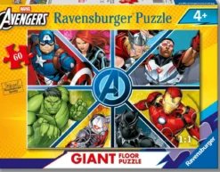 avengers - puzzle gigante 60 pezzi pavimento