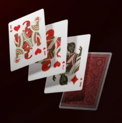 avengers red edition - mazzo di carte - poker e ramino