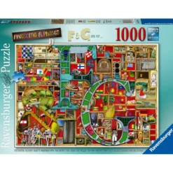 awesome alphabet f e g - puzzle 1000 pezzi