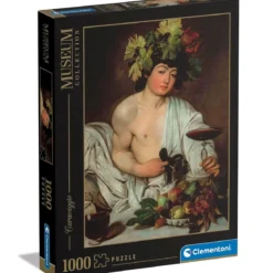 bacco (caravaggio) - museum collection - puzzle 1000 pezzi