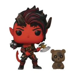 baldur's gate 3 - karlach with clive - funko pop! 1018