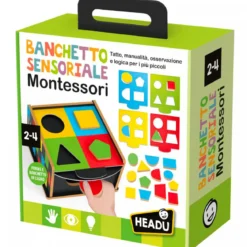 banchetto sensoriale montessori