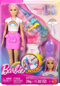 barbie chioma arcobaleno