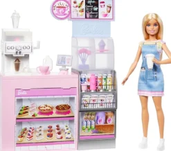 barbie coffe shop playset
