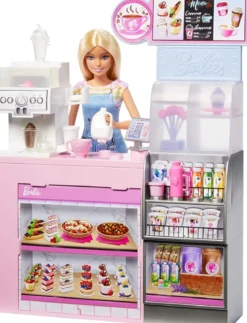 barbie coffe shop playset