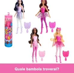 barbie color reveal ballerina - modello assortito