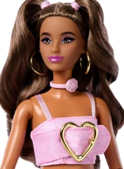 barbie - deluxe style n.12 - jeans rosa