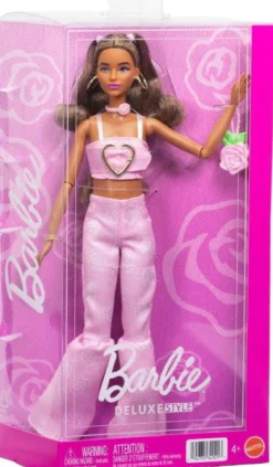 barbie - deluxe style n.12 - jeans rosa