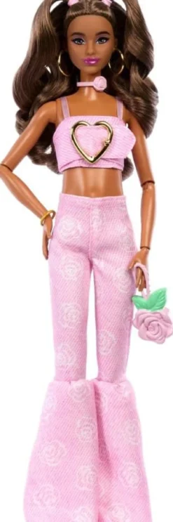 barbie - deluxe style n.12 - jeans rosa