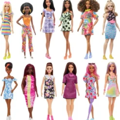 barbie fashionistas - barbie con vestiti alla moda - modello assortito