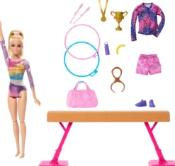barbie ginnastica artistica - playset
