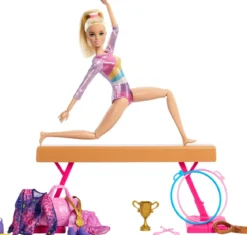 barbie ginnastica artistica - playset