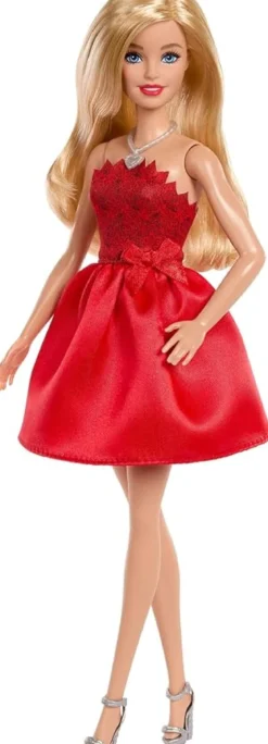 barbie mattel 80th ruby red doll