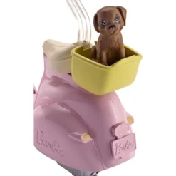 barbie playset con motorino e cagnolino
