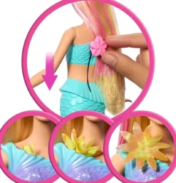barbie sirena magici fiori