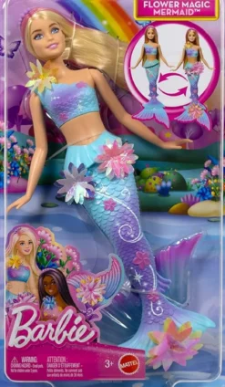 barbie sirena magici fiori
