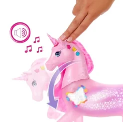 barbie unicorno luci e suoni