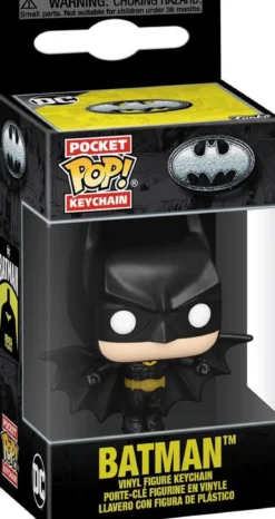 batman 85th anniversary - batman (1989) 4cm - funko pocket pop! portachiavi