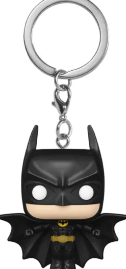 batman 85th anniversary - batman (1989) 4cm - funko pocket pop! portachiavi