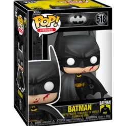 batman 85th anniversary - batman (bloody) (1989) 9cm - funko pop! 518