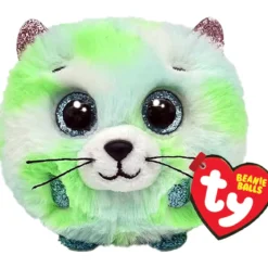 beanie balls - evie - gattino verde 10cm