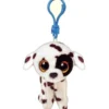 beanie boos clips - luther - portachiavi