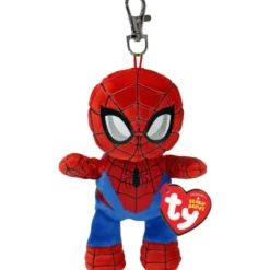 beanie boos clips - spiderman - portachiavi