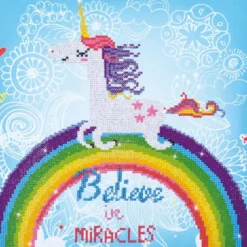 believe in miracles - diamond dotz intermediate dd7.015 35x35cm