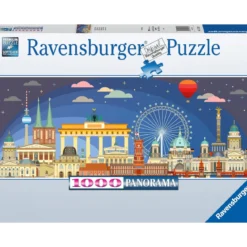 berlino di notte - puzzle 1000 pezzi panorama
