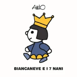 biancaneve e i 7 nani. le mini fiabe di attilio. ediz. a colori