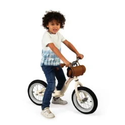 bicicletta vintage senza pedali bikloon metal beige