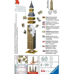 big ben - puzzle 3d minis collection