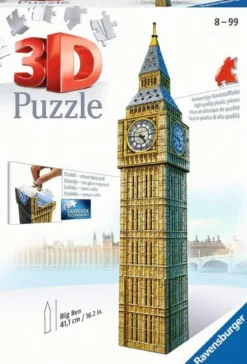 big ben - puzzle 3d 216 pezzi